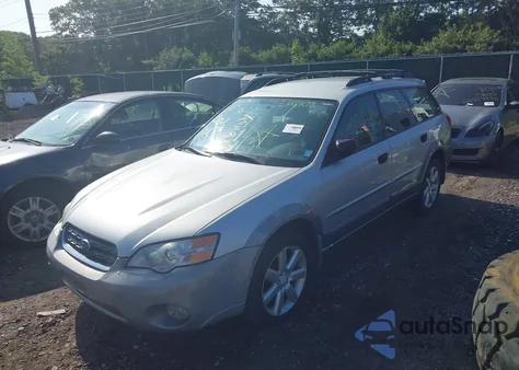 2006 Subaru Legacy Outback 2.5I from USA, damaged, VIN 4S4BP61C367321185